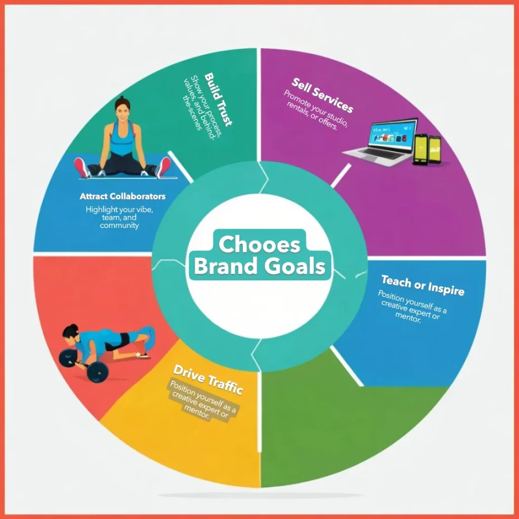 define why your showing by knowing your brand goals chapter 3